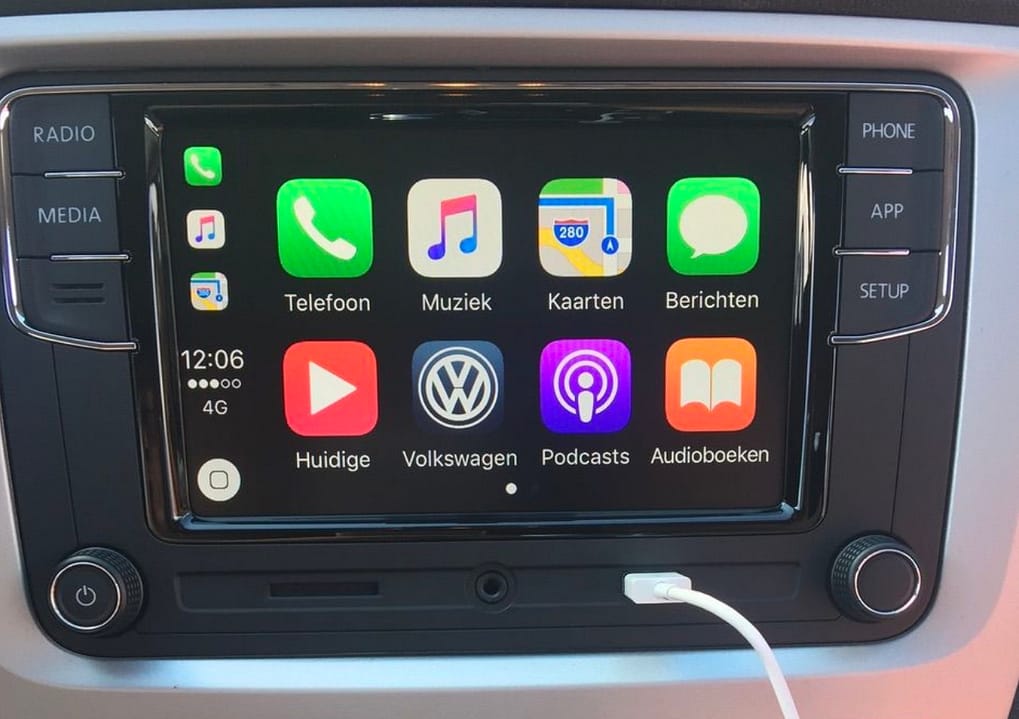 VW Polo Radio Apple Carplay