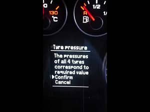 Audi A3 Tire Pressure